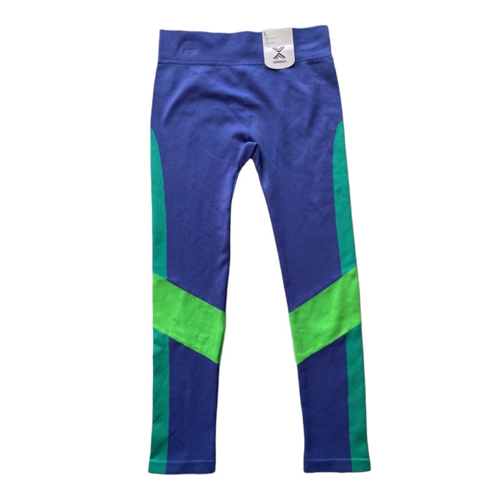 Quick-Dri Seamless Brilliant Periwinkle Leggings‎ Size L14